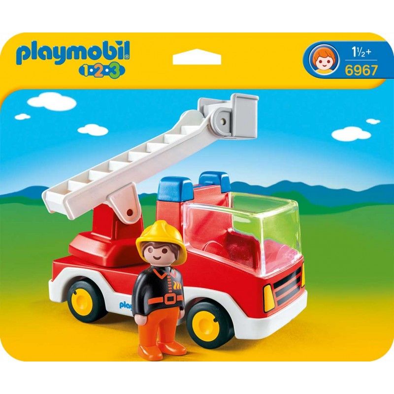 Hasičské auto (1.2.3) 6967 Playmobil Playmobil