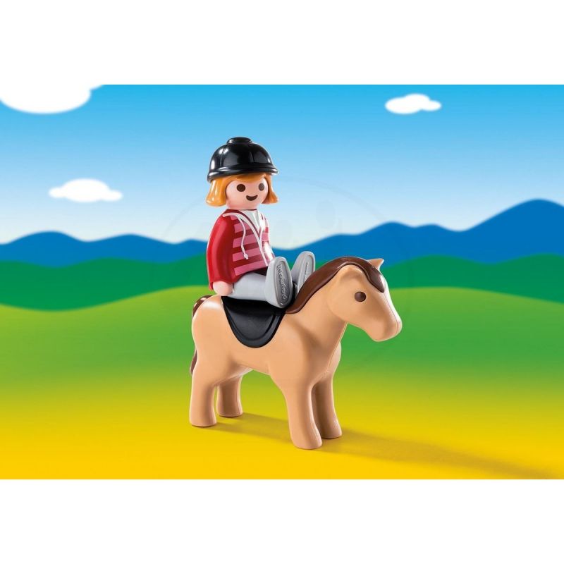 Jezdkyně s koníkem (1.2.3) 6973 Playmobil Playmobil