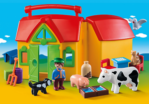 Přenosná farma (1.2.3) 6962 Playmobil Playmobil