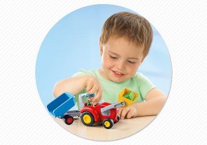 Traktor s přívěsem (1.2.3) 6964 Playmobil Playmobil