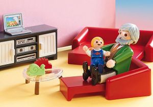 Útulný obývací pokoj 70207 Playmobil Playmobil