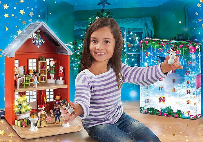 Velký adventní kalendář "Vánoce v městském domě" 70383 Playmobil Playmobil