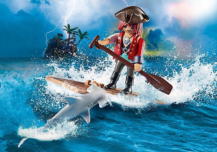 Pirát s vorem a žralokem 70598 Playmobil Playmobil
