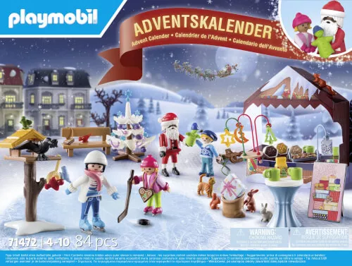 Adventní kalendář "Cesta na vánoční trhy" 71472 Playmobil Playmobil