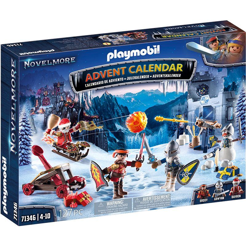Adventní kalendář Novelmore "Bitva ve sněhu" 71346 Playmobil Playmobil