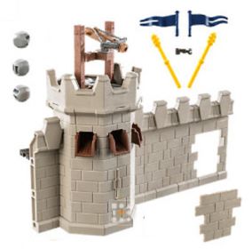 Přístavba věže k Velkému hradu Novelmore 9840 Playmobil