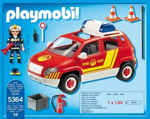 Auto velitele hasičů 5364 Playmobil Playmobil