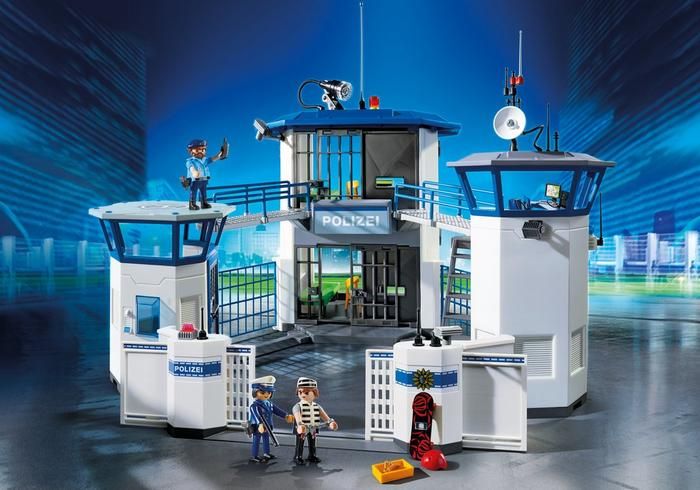 Policejní centrála s vězením 6872 Playmobil Playmobil