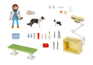 Přenosný kufřík - Návštěva u veterinářky 5653 Playmobil Playmobil