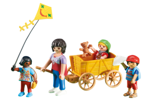 Matka s vozíkem a dětmi 6439 Playmobil