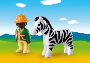 Ošetřovatel a zebra (1.2.3) 9257 Playmobil Playmobil