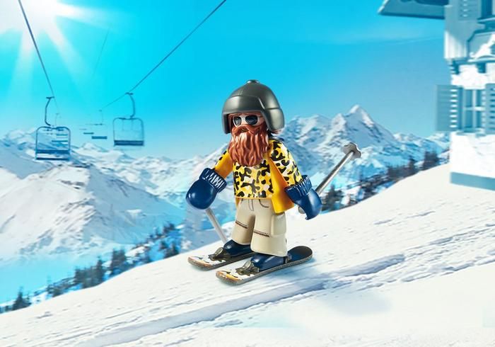 Lyžař na lyžích 9284 Playmobil Playmobil