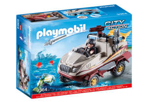 Obojživelný vůz zásahového týmu 9364 Playmobil Playmobil