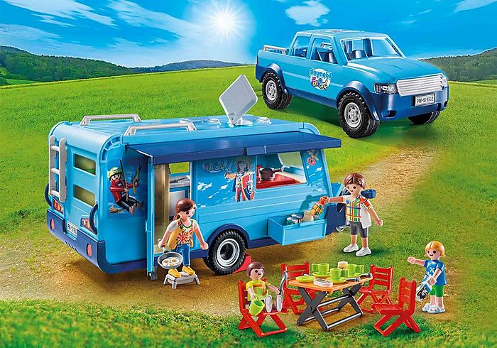 Karavan a pick-up 9502 Playmobil Playmobil