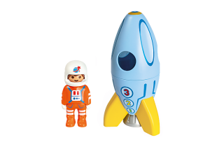 Kosmonaut s raketou (1.2.3) 70186 Playmobil Playmobil